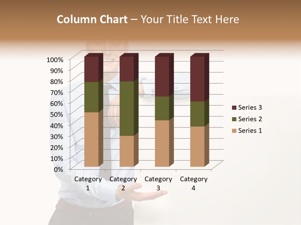 People Toothy Businessman PowerPoint Template