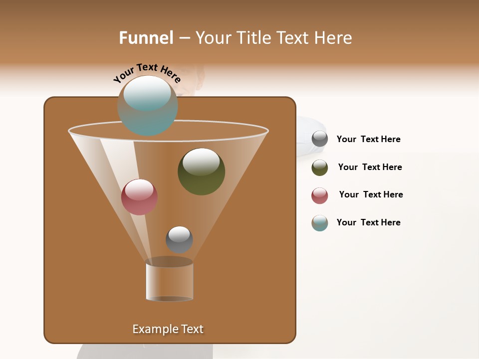 People Toothy Businessman PowerPoint Template