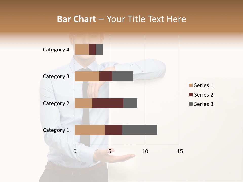 People Toothy Businessman PowerPoint Template