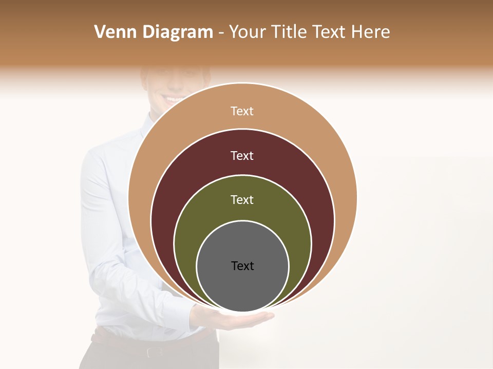 People Toothy Businessman PowerPoint Template