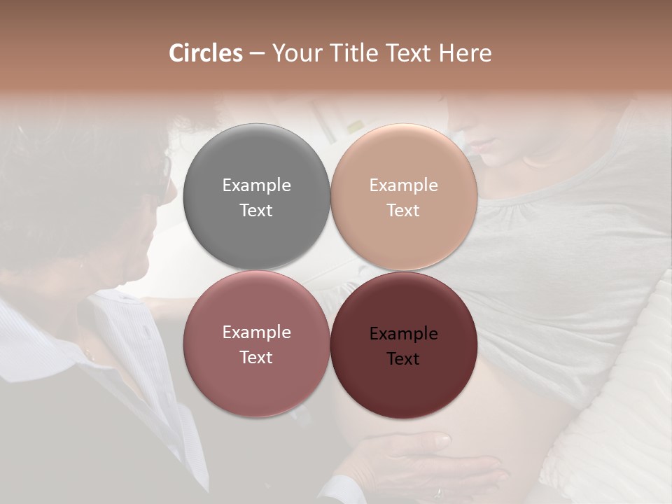 Check Up Delivery Caucasians PowerPoint Template