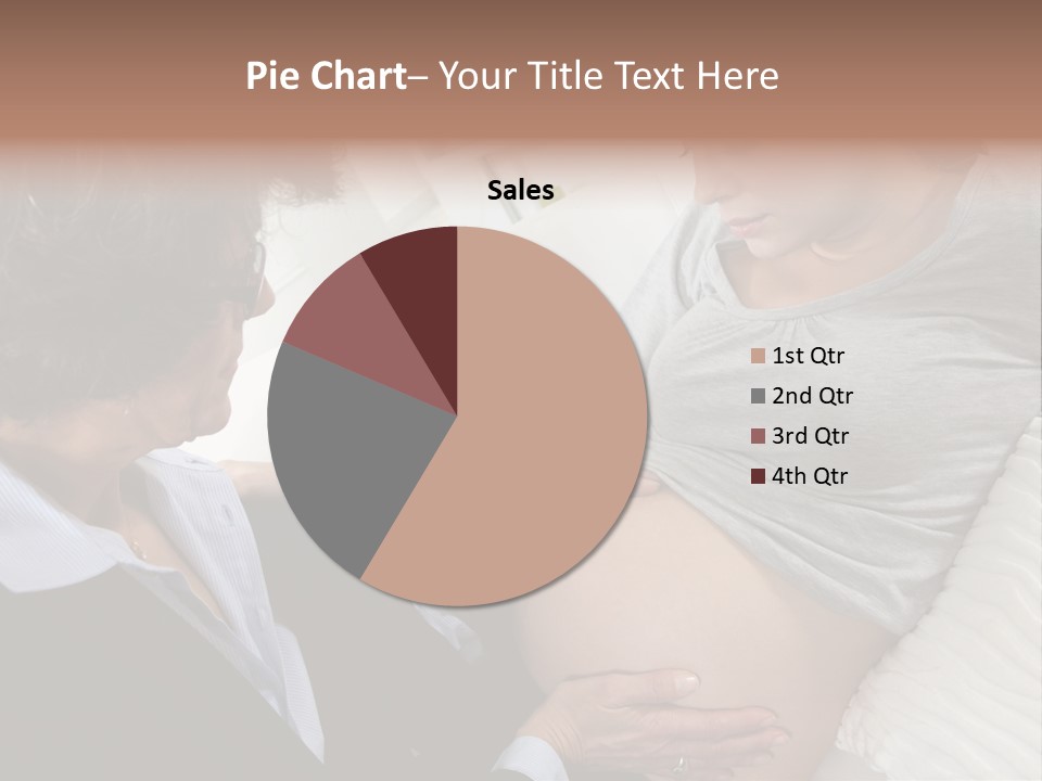 Check Up Delivery Caucasians PowerPoint Template