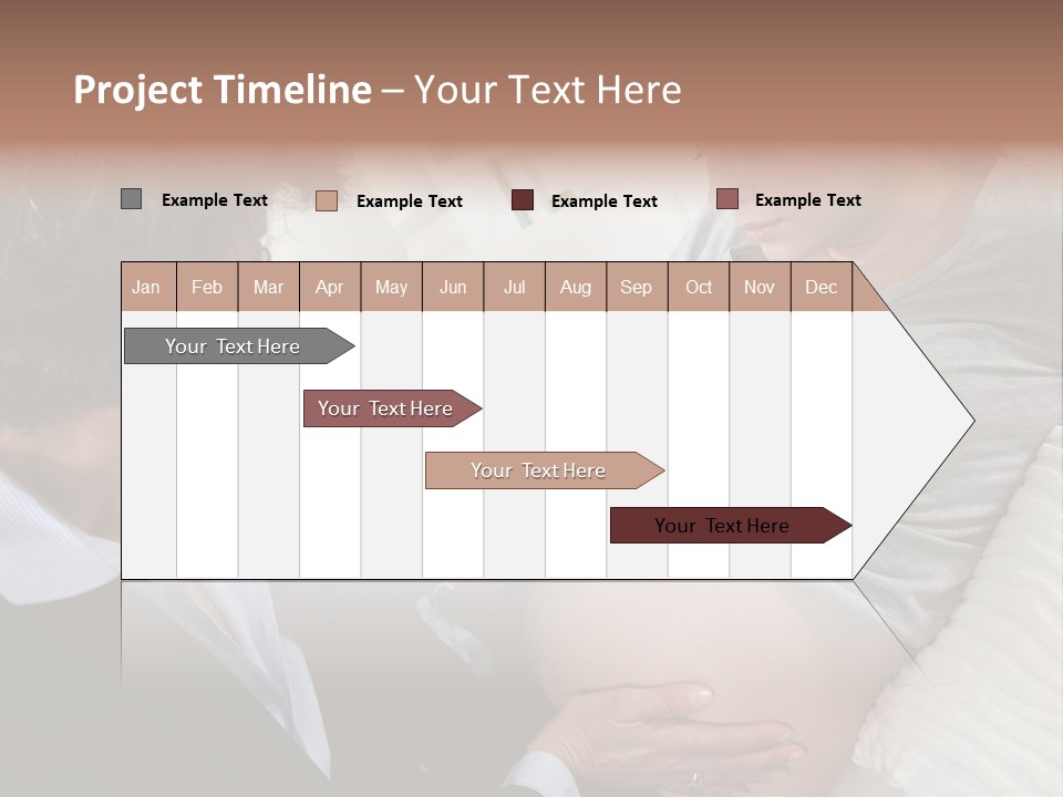 Check Up Delivery Caucasians PowerPoint Template