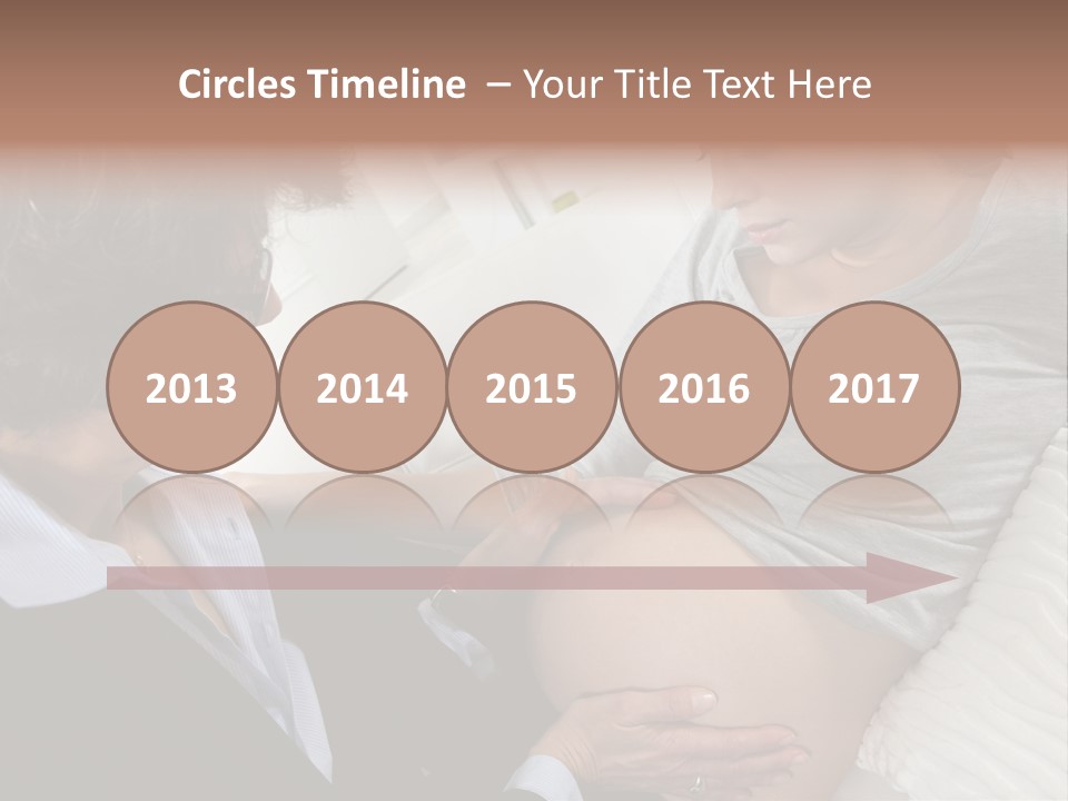 Check Up Delivery Caucasians PowerPoint Template