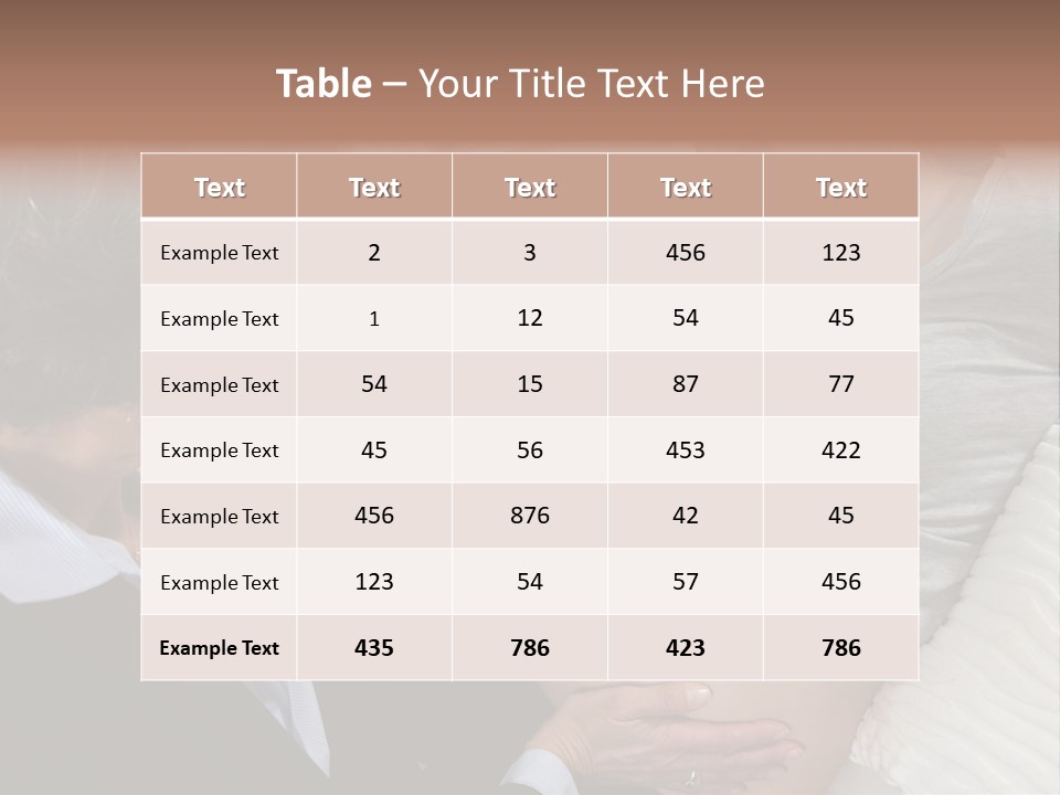 Check Up Delivery Caucasians PowerPoint Template