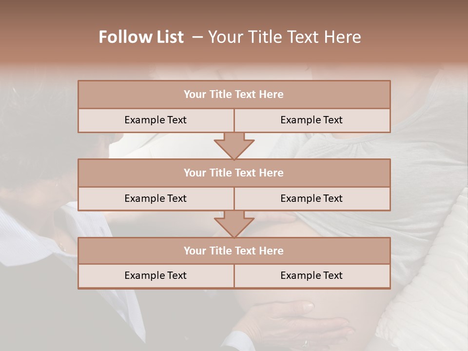 Check Up Delivery Caucasians PowerPoint Template