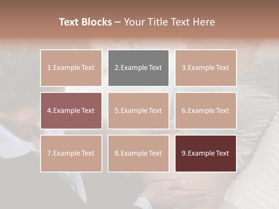 Check Up Delivery Caucasians PowerPoint Template