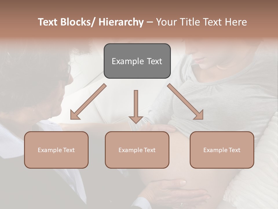 Check Up Delivery Caucasians PowerPoint Template