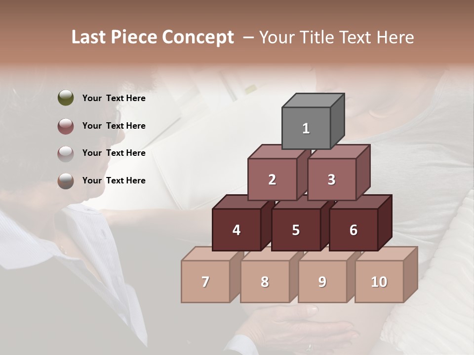 Check Up Delivery Caucasians PowerPoint Template