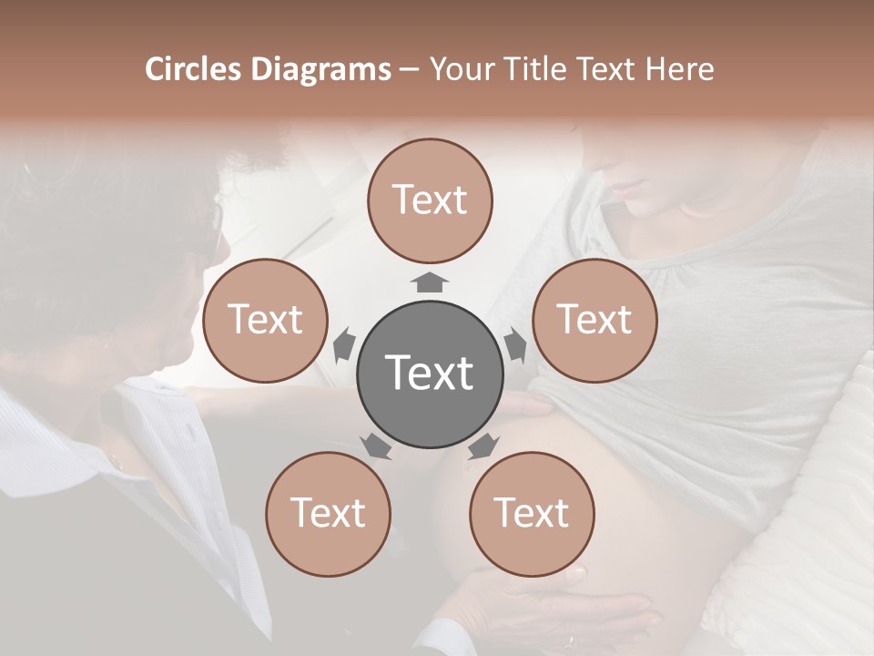 Check Up Delivery Caucasians PowerPoint Template