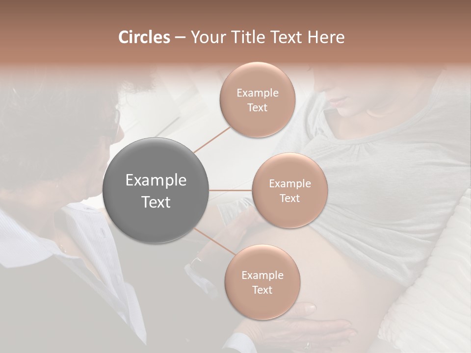 Check Up Delivery Caucasians PowerPoint Template