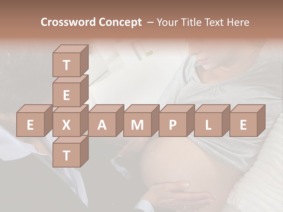 Check Up Delivery Caucasians PowerPoint Template