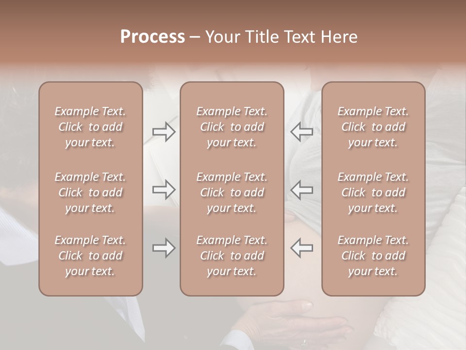 Check Up Delivery Caucasians PowerPoint Template