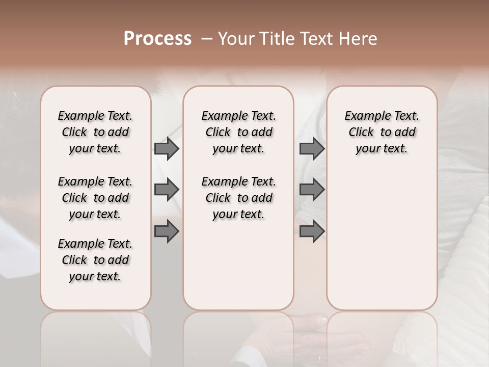 Check Up Delivery Caucasians PowerPoint Template