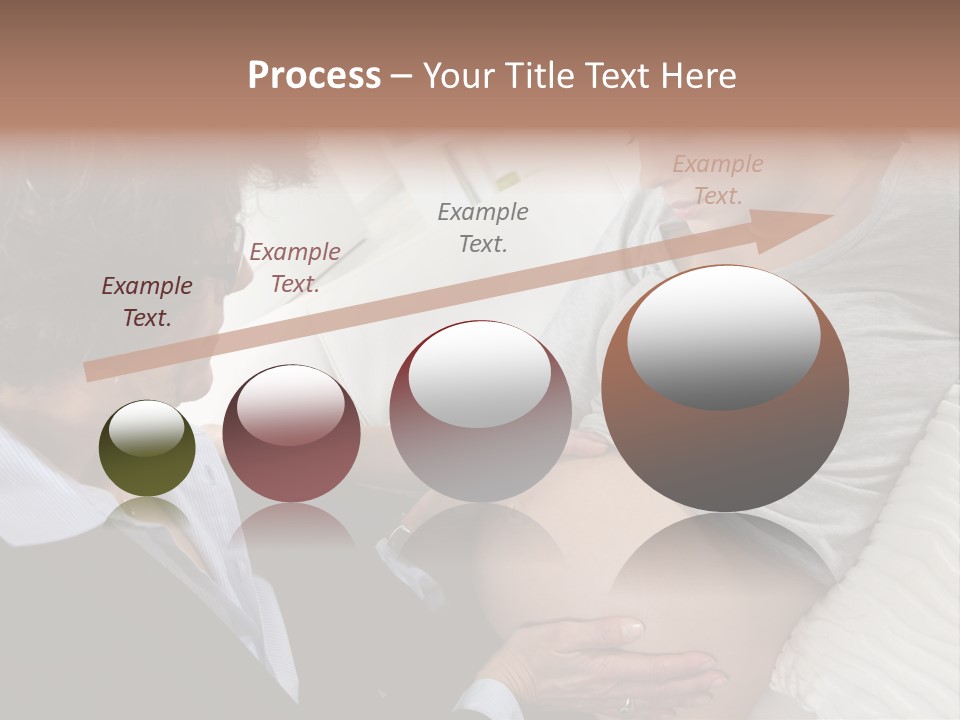 Check Up Delivery Caucasians PowerPoint Template