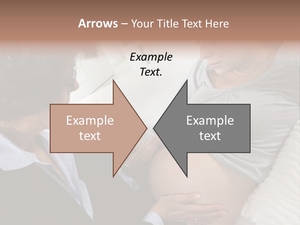 Check Up Delivery Caucasians PowerPoint Template