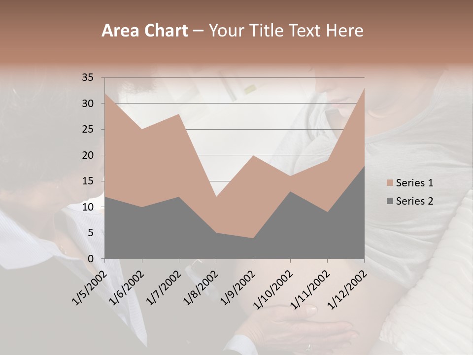 Check Up Delivery Caucasians PowerPoint Template