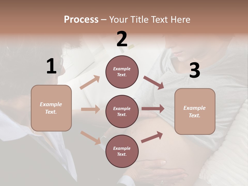 Check Up Delivery Caucasians PowerPoint Template
