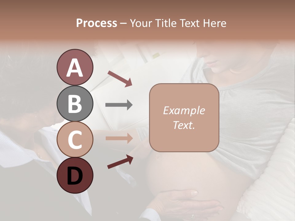 Check Up Delivery Caucasians PowerPoint Template