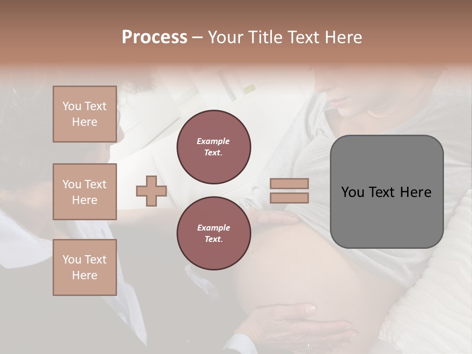 Check Up Delivery Caucasians PowerPoint Template