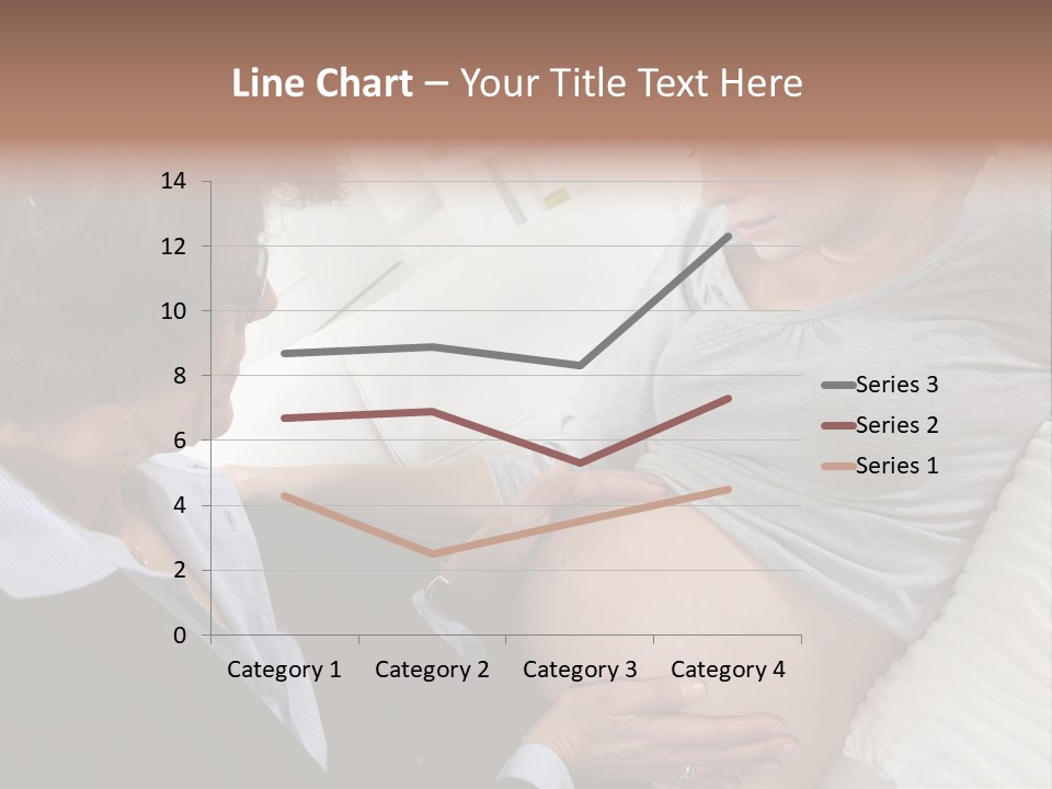 Check Up Delivery Caucasians PowerPoint Template