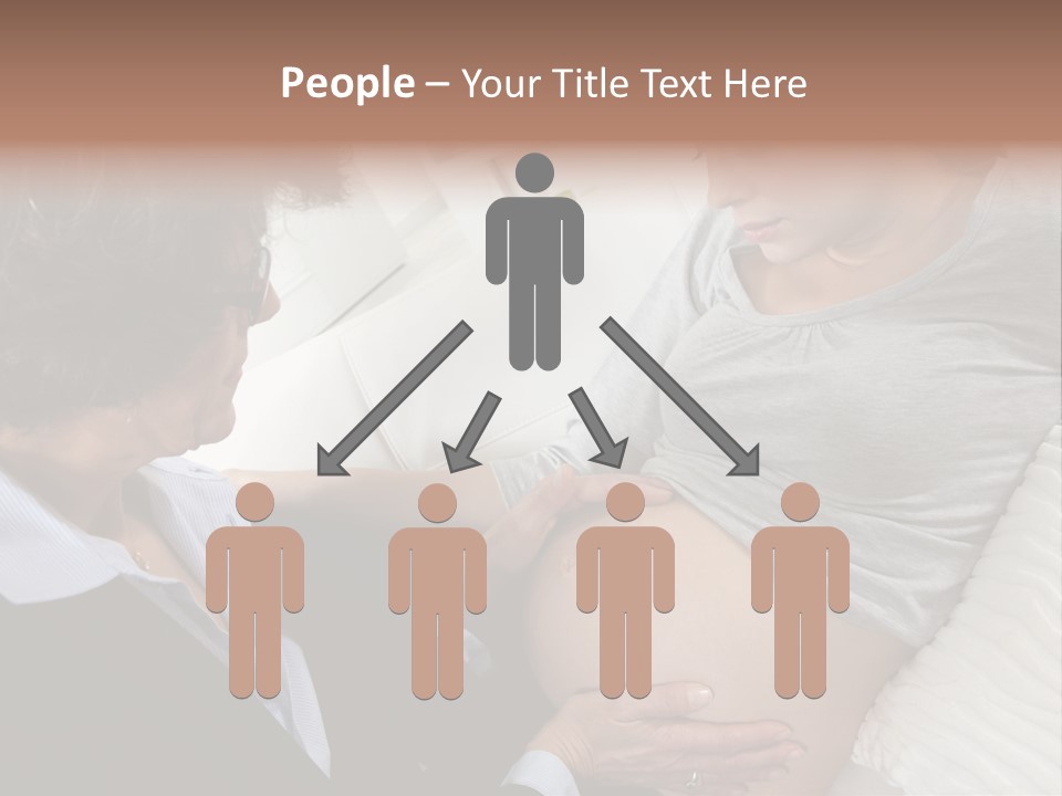 Check Up Delivery Caucasians PowerPoint Template