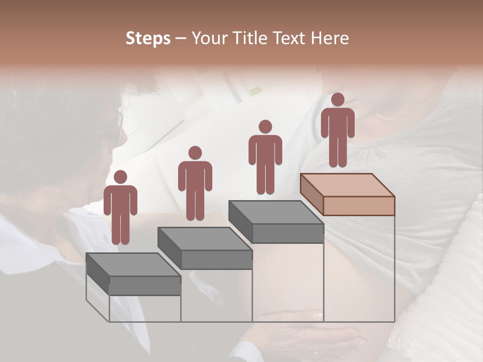 Check Up Delivery Caucasians PowerPoint Template