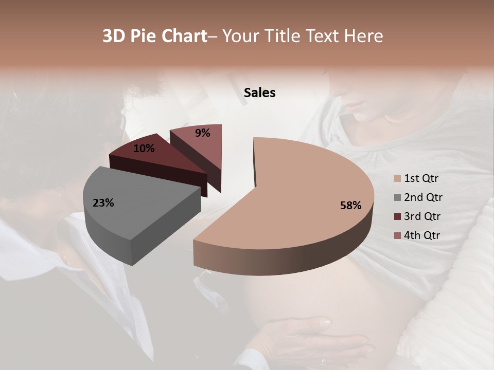 Check Up Delivery Caucasians PowerPoint Template