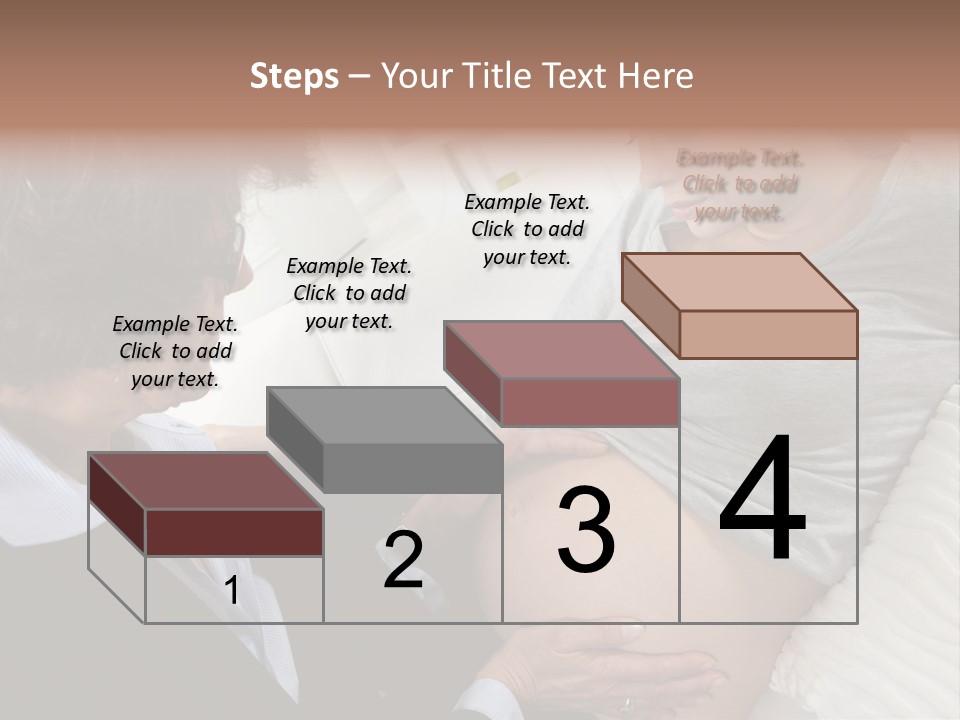 Check Up Delivery Caucasians PowerPoint Template