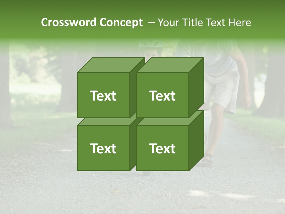 Safety Together Outside PowerPoint Template