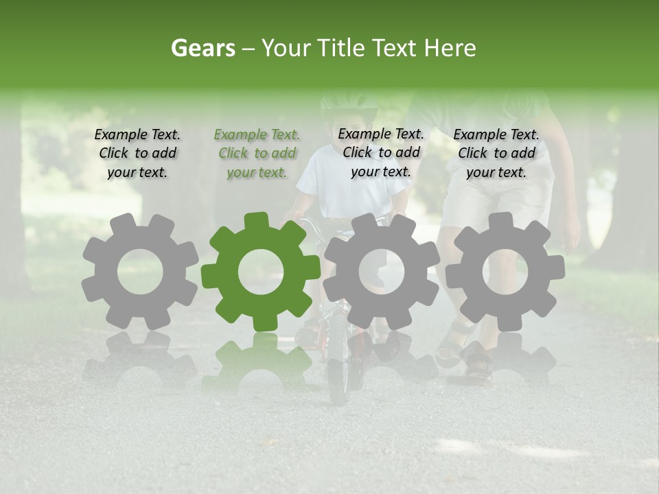 Safety Together Outside PowerPoint Template