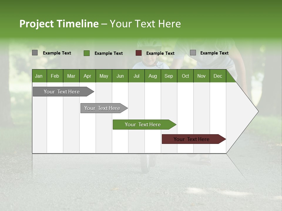Safety Together Outside PowerPoint Template