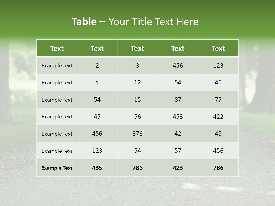 Safety Together Outside PowerPoint Template