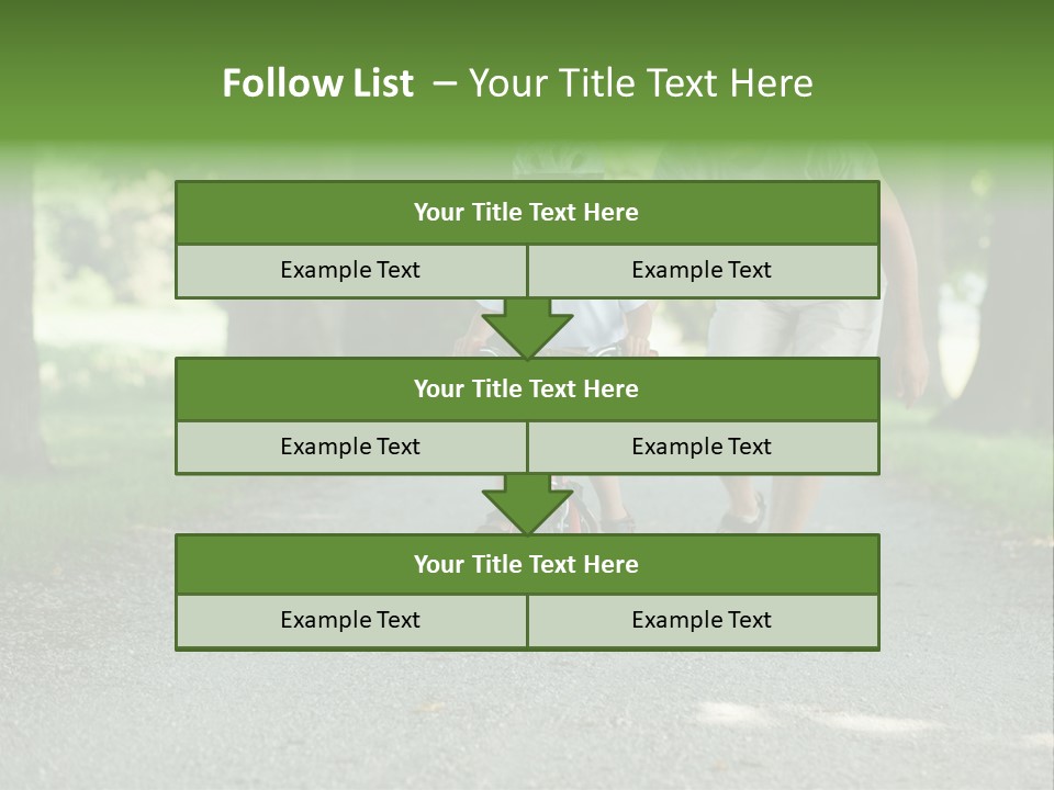 Safety Together Outside PowerPoint Template