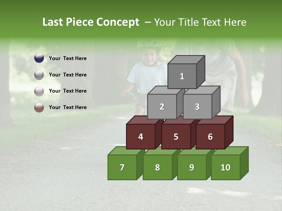 Safety Together Outside PowerPoint Template