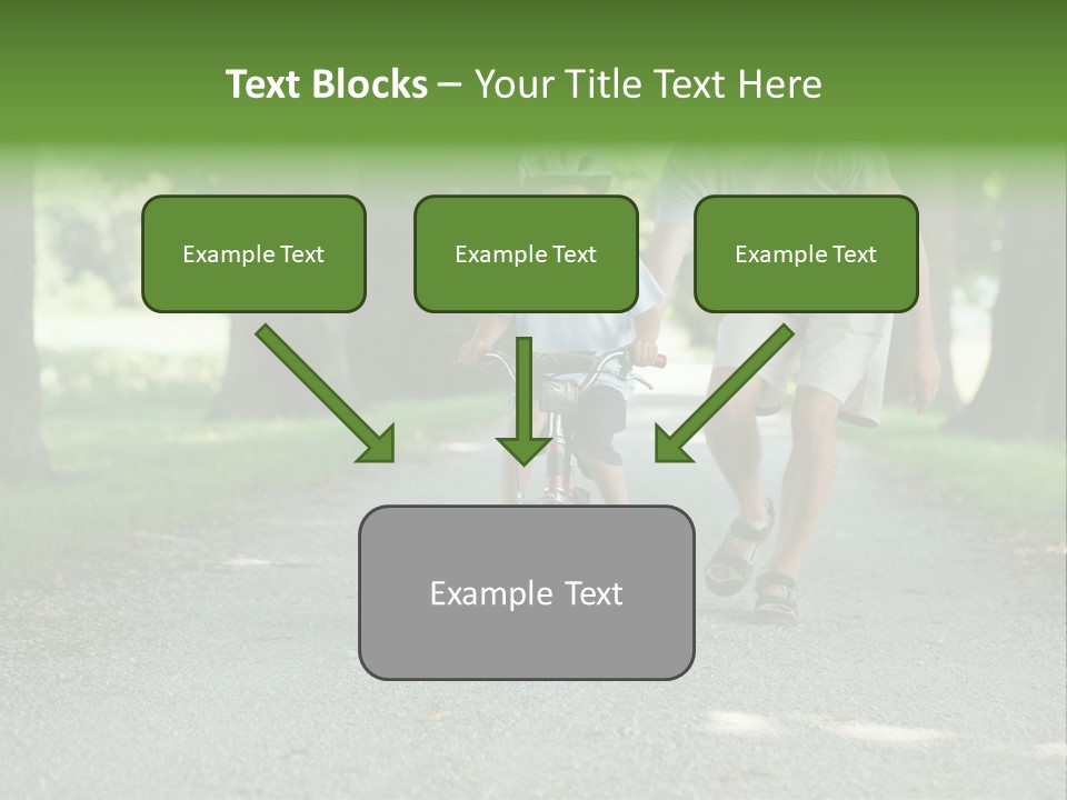 Safety Together Outside PowerPoint Template