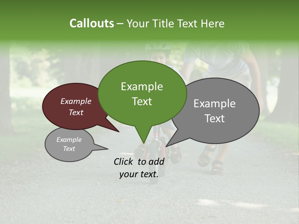 Safety Together Outside PowerPoint Template
