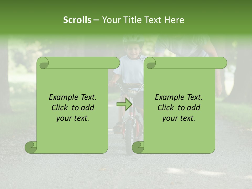 Safety Together Outside PowerPoint Template