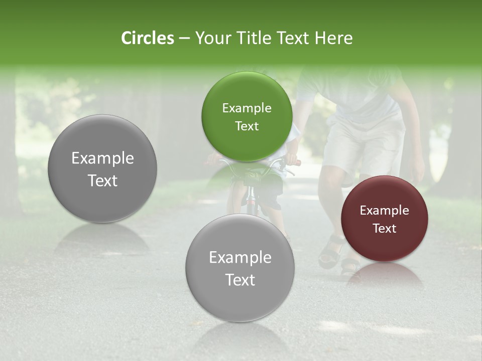 Safety Together Outside PowerPoint Template