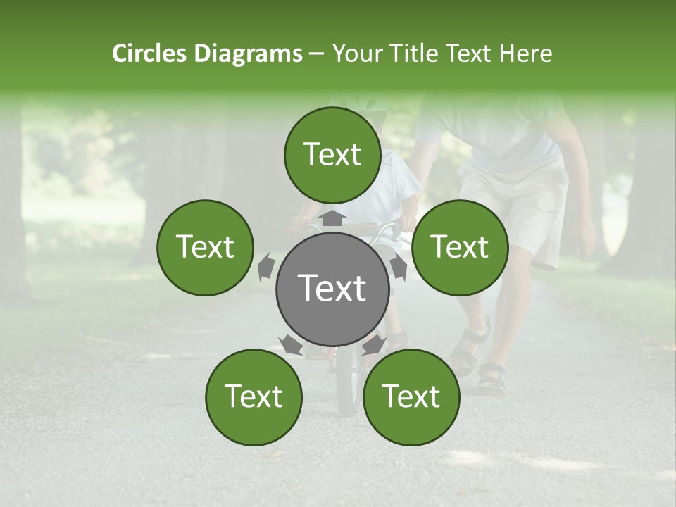 Safety Together Outside PowerPoint Template