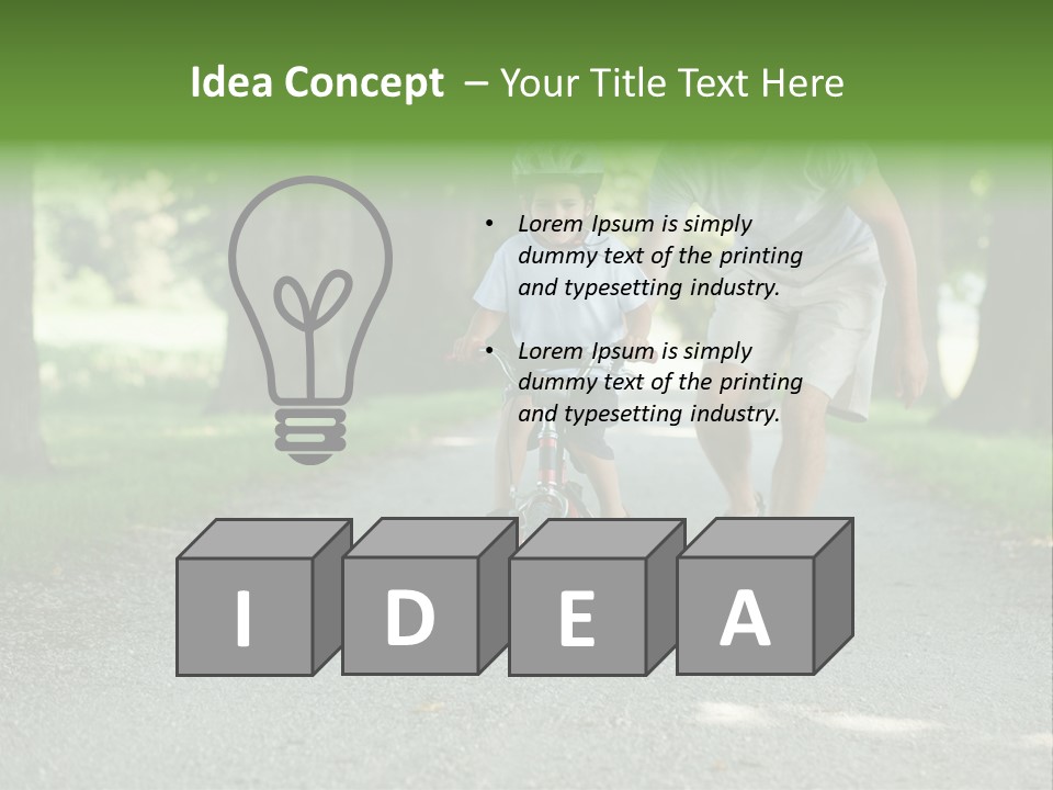 Safety Together Outside PowerPoint Template