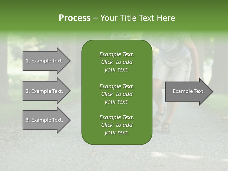 Safety Together Outside PowerPoint Template