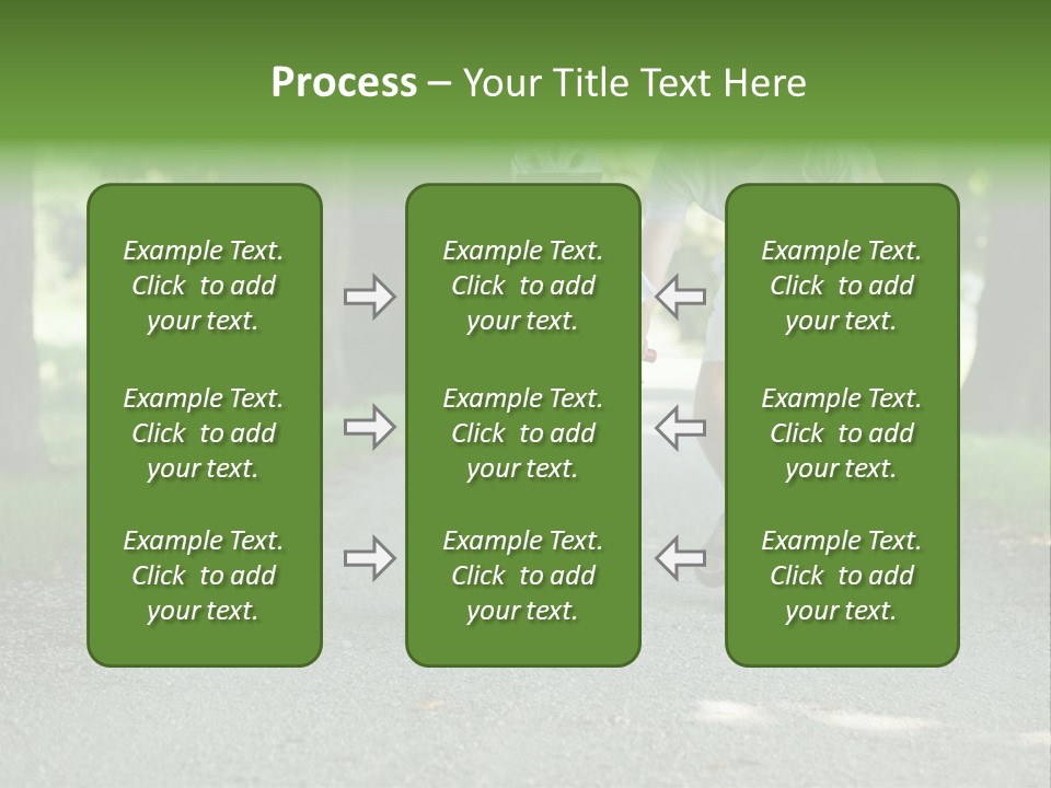Safety Together Outside PowerPoint Template