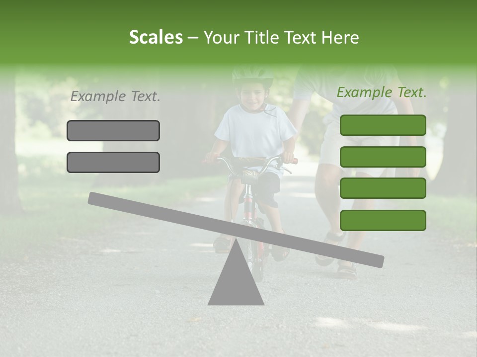 Safety Together Outside PowerPoint Template
