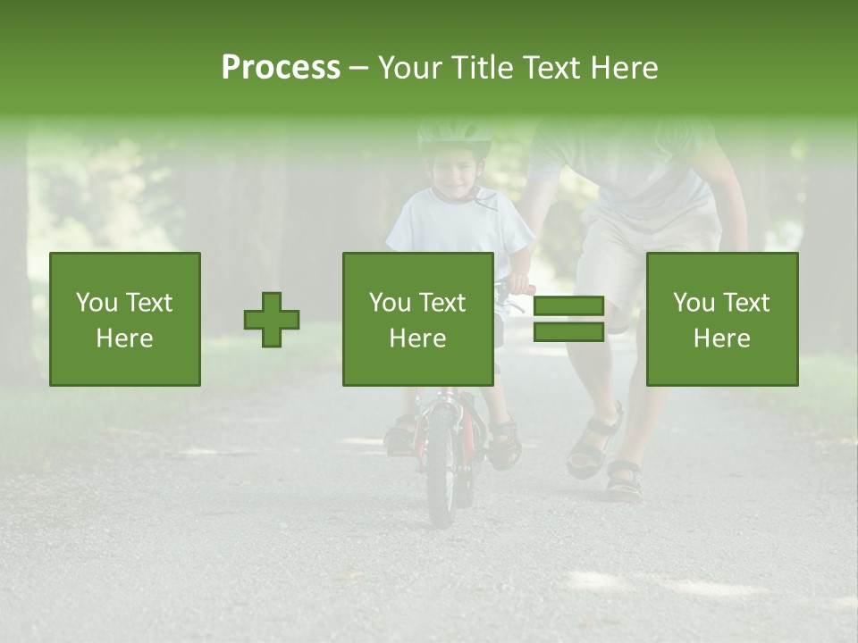 Safety Together Outside PowerPoint Template