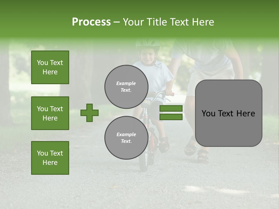 Safety Together Outside PowerPoint Template