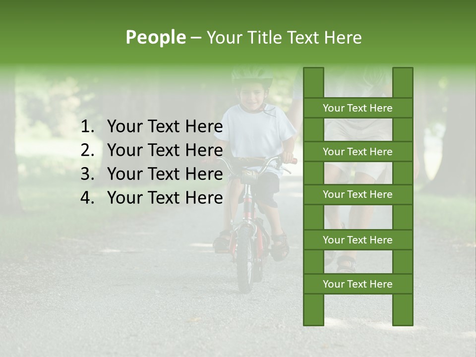 Safety Together Outside PowerPoint Template