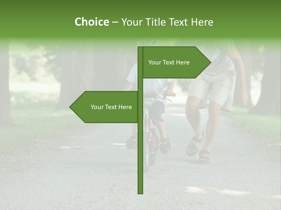 Safety Together Outside PowerPoint Template