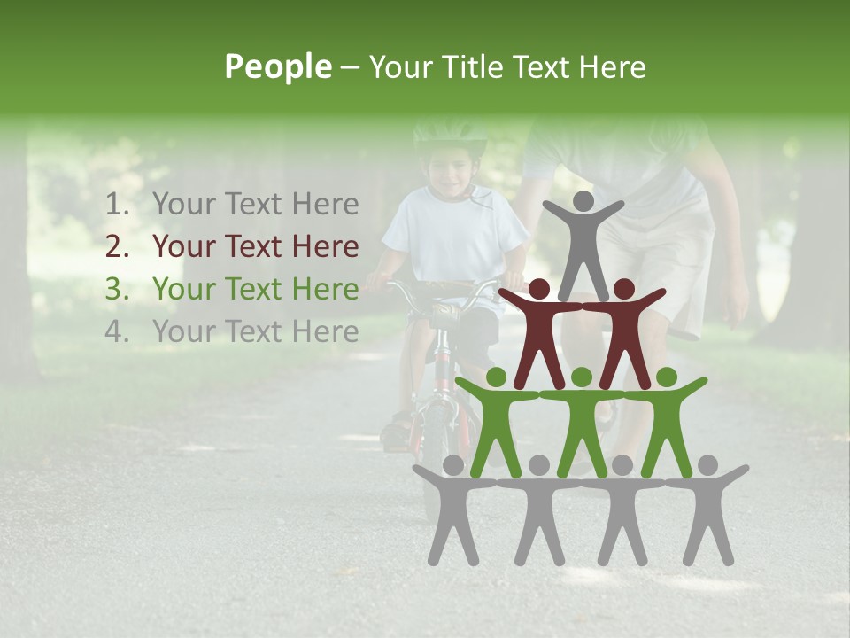 Safety Together Outside PowerPoint Template