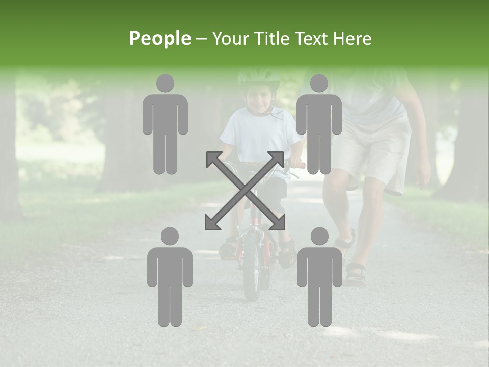 Safety Together Outside PowerPoint Template